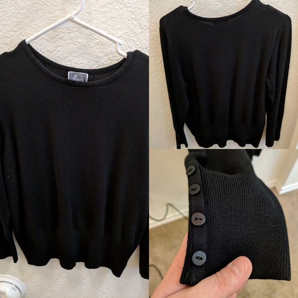 Black sweater